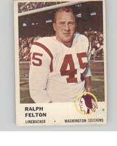 1961 Fleer Base Set #115 Ralph Felton