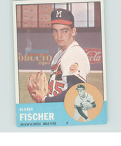 1963 Topps Base Set #554 Hank Fischer