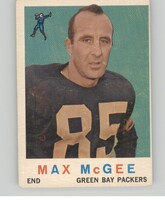 1959 Topps Base Set #4 Max McGee