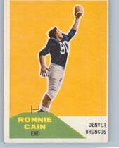 1960 Fleer Base Set #114 Ronnie Cain