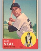 1963 Topps Base Set #573 Coot Veal