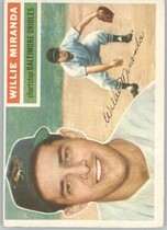 1956 Topps Base Set #103 Willie Miranda