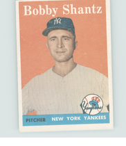 1958 Topps Base Set #419 Bobby Shantz