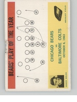 1964 Philadelphia Base Set #28 Bears' POY