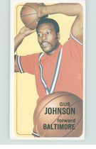 1970 Topps Base Set #92 Gus Johnson