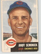 1953 Topps Base Set #153 Andy Seminick