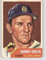 1953 Topps Base Set #36 Johnny Groth