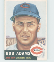 1953 Topps Base Set #152 Bob Adams