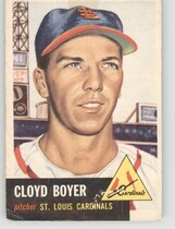 1953 Topps Base Set #60 Cloyd Boyer