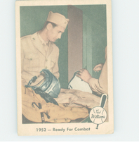 1959 Fleer Ted Williams #46 Ready For Combat