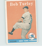 1958 Topps Base Set #255 Bob Turley