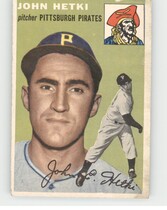 1954 Topps Base Set #161 John Hetki