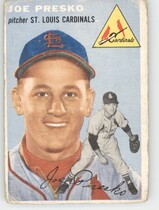 1954 Topps Base Set #135 Joe Presko