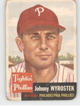 1953 Topps Base Set #79 Johnny Wyrostek