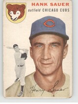 1954 Topps Base Set #4 Hank Sauer