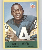 1967 Philadelphia Base Set #83 Willie Wood