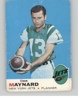 1969 Topps Base Set #60 Don Maynard