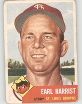 1953 Topps Base Set #65 Earl Harrist