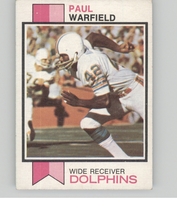 1973 Topps Base Set #511 Paul Warfield