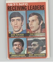 1972 Topps Base Set #6 NFL Receiving LDRS