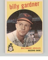 1959 Topps Base Set #89 Billy Gardner