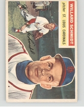 1956 Topps Base Set #323 Willard Schmidt