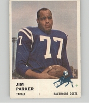 1961 Fleer Base Set #35 Jim Parker