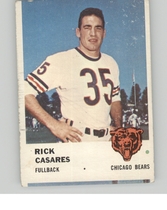 1961 Fleer Base Set #2 Rick Casares