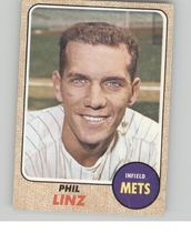 1968 Topps Base Set #594 Phil Linz