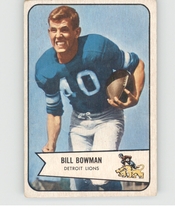 1954 Bowman Base Set #17 Bill Bowman