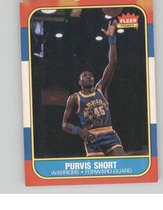 1986 Fleer Base Set #100 Purvis Short
