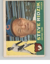 1960 Topps Base Set #489 Steve Ridzik