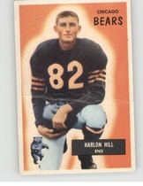 1955 Bowman Base Set #33 Harlon Hill