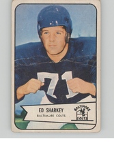 1954 Bowman Base Set #109 Ed Sharkey