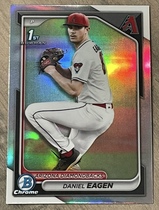 2024 Bowman Chrome Draft Refractor #BDC-53 Daniel Eagen