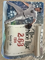 2024 Topps Holiday Making the Nice List #MNL-12 Gerrit Cole