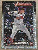 2024 Topps Update Silver Crackle Foil (Super Box Exclusive) #US22 Jorge Barrosa