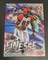 2024 Topps Chrome Finesse X-Fractor #F-21 Chad Johnson