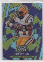 2016 Panini Prizm Collegiate Draft Picks Stained Glass #43 Jeremy Hill