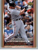 2007 Upper Deck First Edition #280 Todd Linden