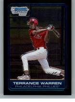 2006 Bowman Chrome Draft Draft Picks #DP49 Terrance Warren