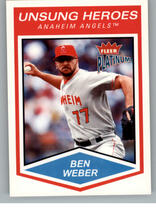 2004 Fleer Platinum #158 Ben Weber