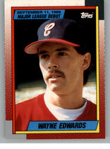 1990 Topps Debut 89 #34 Wayne Edwards