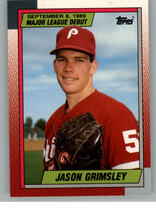 1990 Topps Debut 89 #47 Jason Grimsley