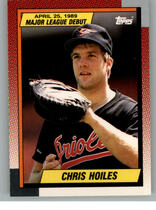 1990 Topps Debut 89 #60 Chris Hoiles