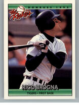 1992 Donruss Rookies #17 Rico Brogna