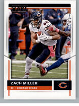 2017 Score Base Set #7 Zach Miller