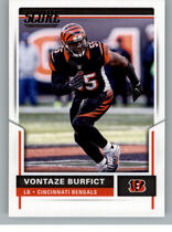 2017 Score Base Set #148 Vontaze Burfict