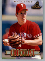 1997 Pinnacle New Pinnacle #200 Checklist-S.Rolen