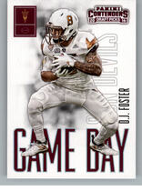 2016 Panini Contenders Draft Picks Game Day Tickets #43 D.J. Foster